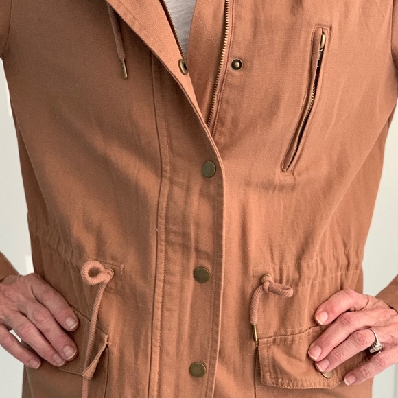 Forever 21 Cotton Anorak Hooded Jacket - Picture 3 of 3